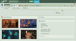 Desktop Screenshot of animastur.deviantart.com
