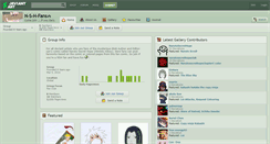 Desktop Screenshot of n-s-h-fans.deviantart.com