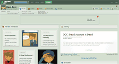 Desktop Screenshot of klaus-dove.deviantart.com