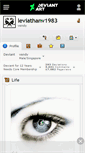 Mobile Screenshot of leviathanv1983.deviantart.com