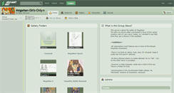 Desktop Screenshot of megaman-girls-only.deviantart.com