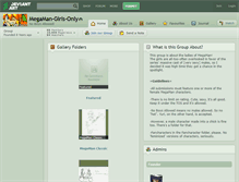 Tablet Screenshot of megaman-girls-only.deviantart.com