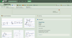 Desktop Screenshot of dieguhfdez.deviantart.com