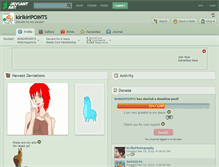 Tablet Screenshot of kirikiripoints.deviantart.com