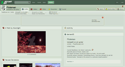 Desktop Screenshot of fluteman.deviantart.com