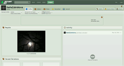 Desktop Screenshot of kashazubrokowa.deviantart.com