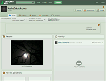 Tablet Screenshot of kashazubrokowa.deviantart.com