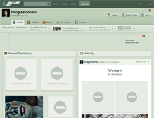 Tablet Screenshot of fotograafdonald.deviantart.com