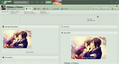 Desktop Screenshot of hijikata-x-chizuru.deviantart.com