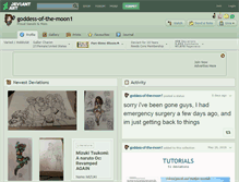 Tablet Screenshot of goddess-of-the-moon1.deviantart.com