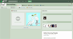 Desktop Screenshot of drawanything.deviantart.com