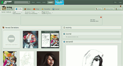 Desktop Screenshot of anleg.deviantart.com
