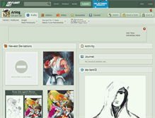 Tablet Screenshot of anleg.deviantart.com