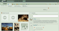 Desktop Screenshot of camuel.deviantart.com