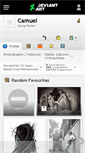 Mobile Screenshot of camuel.deviantart.com