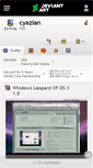 Mobile Screenshot of cyazian.deviantart.com