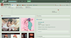 Desktop Screenshot of narusasu-22.deviantart.com