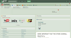 Desktop Screenshot of chuucamii.deviantart.com