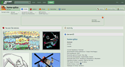Desktop Screenshot of home-splice.deviantart.com