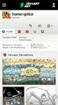 Mobile Screenshot of home-splice.deviantart.com