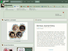 Tablet Screenshot of kikosmom.deviantart.com