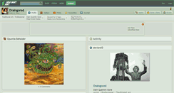Desktop Screenshot of draingored.deviantart.com