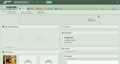 Desktop Screenshot of kingkongfa.deviantart.com