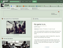 Tablet Screenshot of hitsugi.deviantart.com