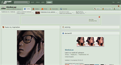 Desktop Screenshot of kimikolee.deviantart.com