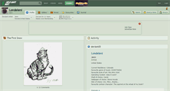 Desktop Screenshot of londeleni.deviantart.com