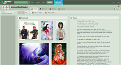 Desktop Screenshot of animeofallkinds.deviantart.com