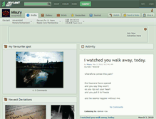 Tablet Screenshot of misury.deviantart.com