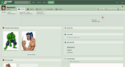 Desktop Screenshot of maxieart.deviantart.com