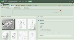 Desktop Screenshot of kuumato.deviantart.com
