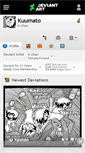Mobile Screenshot of kuumato.deviantart.com