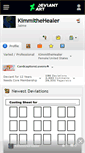Mobile Screenshot of kimmithehealer.deviantart.com