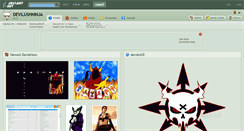 Desktop Screenshot of devilushninja.deviantart.com