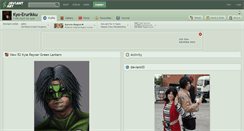 Desktop Screenshot of kyo-erurikku.deviantart.com