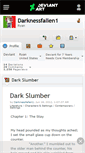 Mobile Screenshot of darknessfallen1.deviantart.com