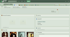 Desktop Screenshot of corinna-in-texas.deviantart.com