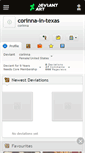 Mobile Screenshot of corinna-in-texas.deviantart.com