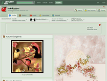 Tablet Screenshot of mk-kayem.deviantart.com