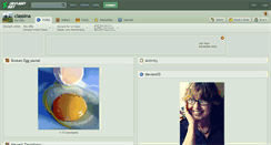 Desktop Screenshot of classina.deviantart.com