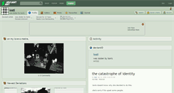 Desktop Screenshot of lostl.deviantart.com