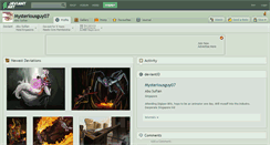Desktop Screenshot of mysteriousguy07.deviantart.com