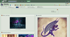 Desktop Screenshot of floravola.deviantart.com