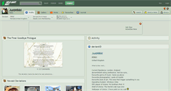 Desktop Screenshot of justmikki.deviantart.com