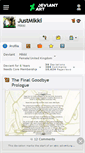 Mobile Screenshot of justmikki.deviantart.com