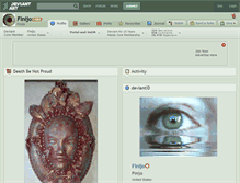 Tablet Screenshot of finijo.deviantart.com