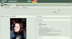 Desktop Screenshot of helen-.deviantart.com